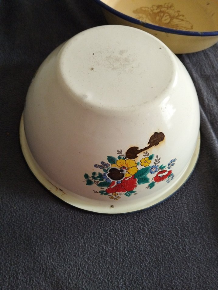 Dekorluk,emaye tabaklar - Görsel 5