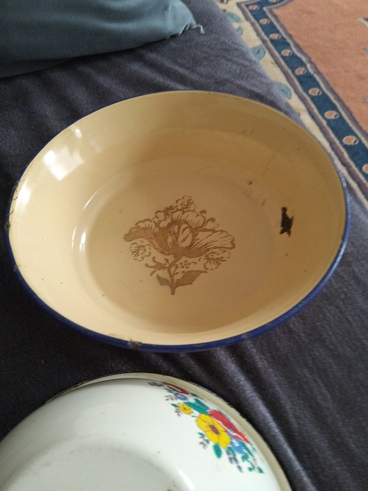 Dekorluk,emaye tabaklar - Görsel 4