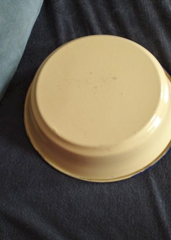 Eski, emaye tabak - Görsel 5