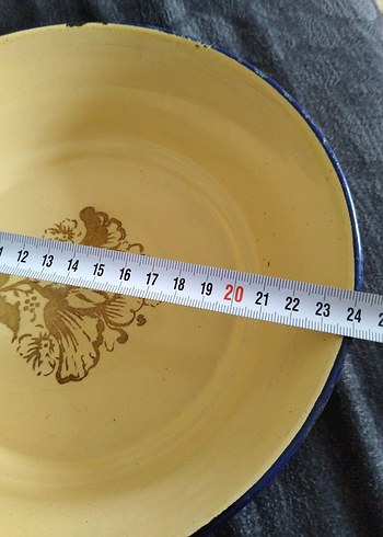 Eski, emaye tabak - Görsel 6