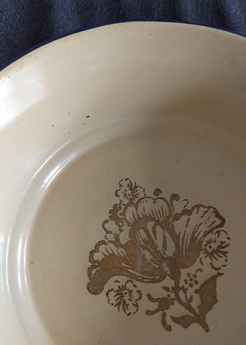 Eski, emaye tabak - Görsel 3