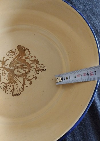 Eski, emaye tabak - Görsel 7