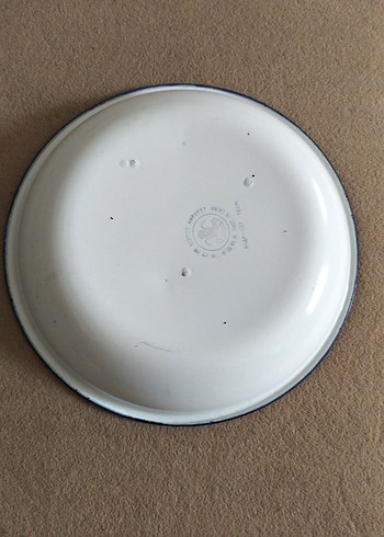 Çiçek Desenli Pastel Renkli Tabak - Görsel 6