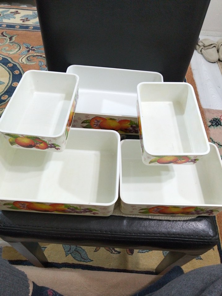 eski, melamin kaplar - Görsel 4