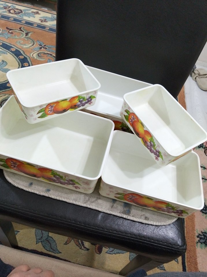 eski, melamin kaplar - Görsel 2