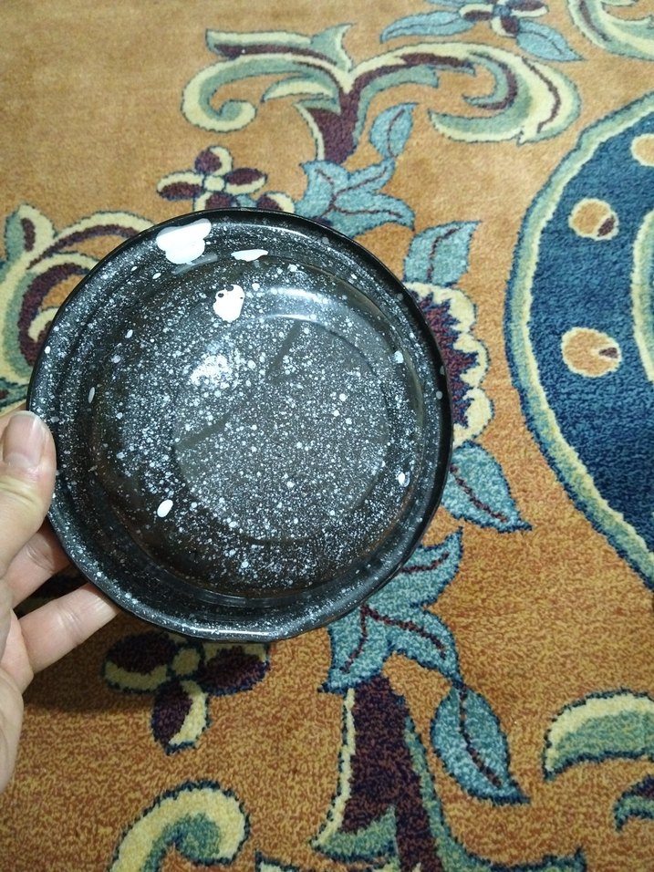 vintage, emaye tabaklar - Görsel 4