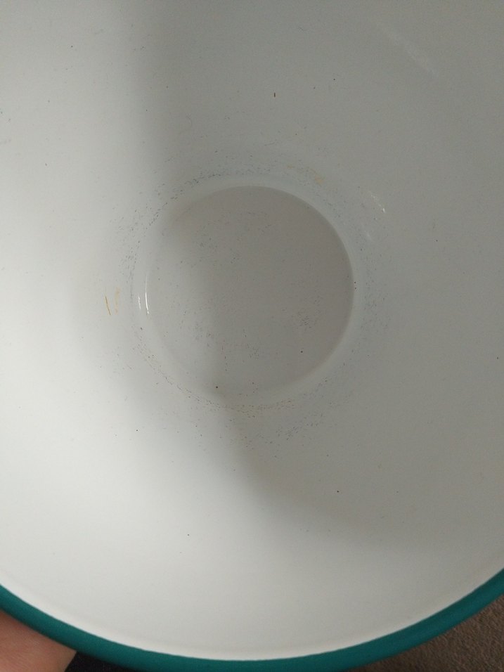 vintage, emaye büyük kaseler - Görsel 5