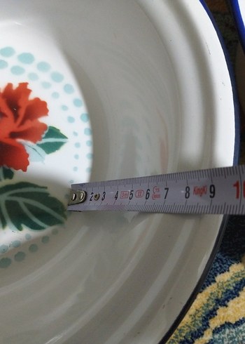 Vintage, Avrupa emaye, hamur leğenleri - Görsel 5