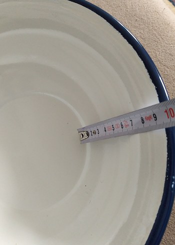 vintage, emaye hamur leğeni - Görsel 4