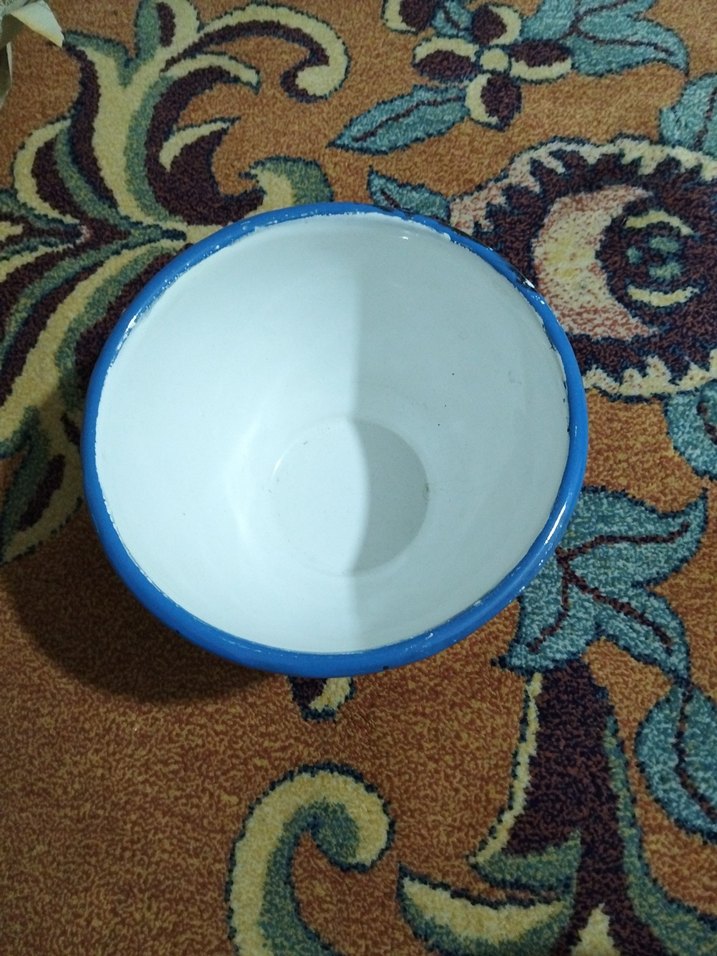 vintage, emaye kase - Görsel 3