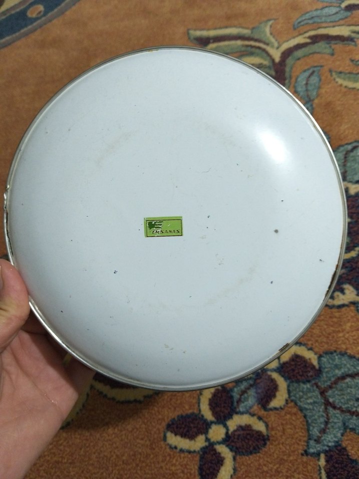 Bohem Desenli Koyu Mavi Tabak - Görsel 3