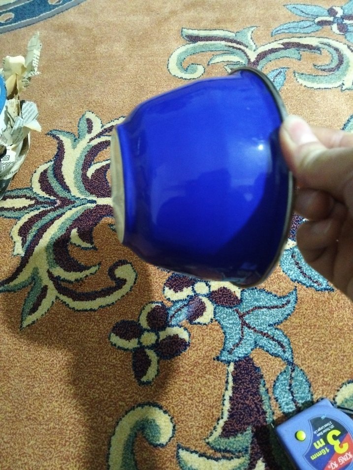 vintage, emaye kase - Görsel 4