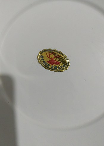 vintage, emaye hamur leğeni - Görsel 3