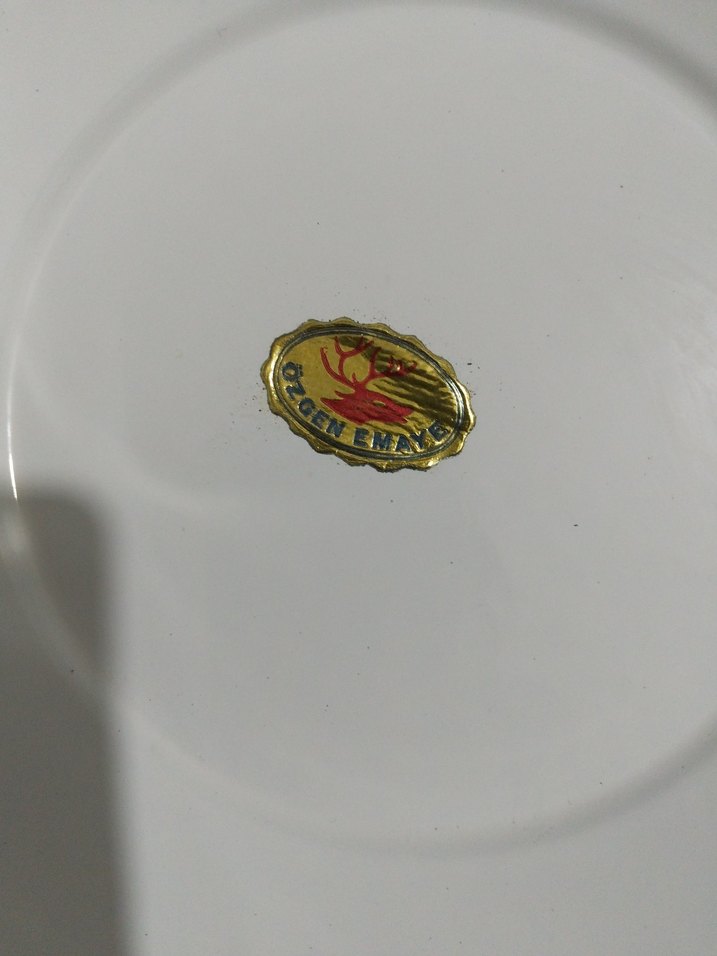 vintage, emaye hamur leğeni - Görsel 3