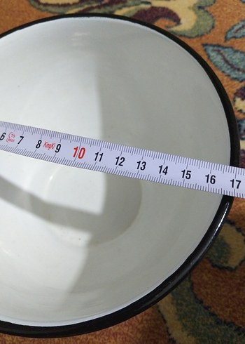 vintage, Avrupa emaye kase - Görsel 9