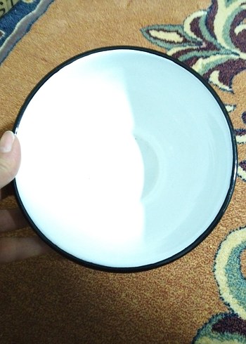 vintage, Avrupa emaye kase - Görsel 5