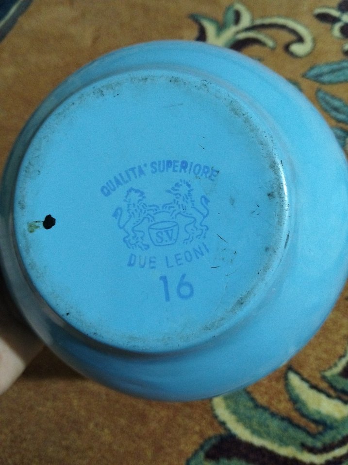 vintage, Avrupa emaye kase - Görsel 2