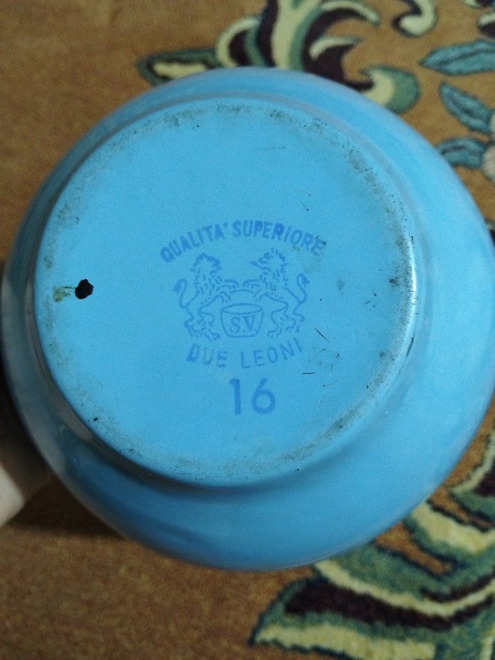 vintage, Avrupa emaye kase - Görsel 4