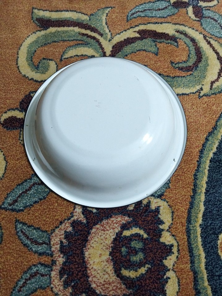 vintage, emaye derin tabaklar - Görsel 5