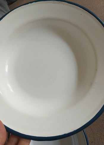 vintage, emaye tabaklar - Görsel 4