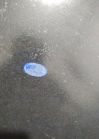 Eski emaye, emsan derin büyük tepsi - Görsel 4