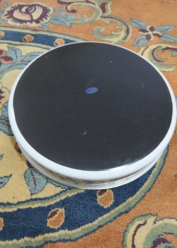 Eski emaye, emsan derin büyük tepsi - Görsel 3