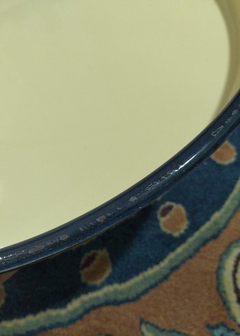 Bej Renkli Yuvarlak Tepsi - Görsel 6