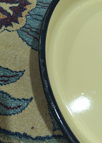 Bej Renkli Yuvarlak Tepsi - Görsel 9