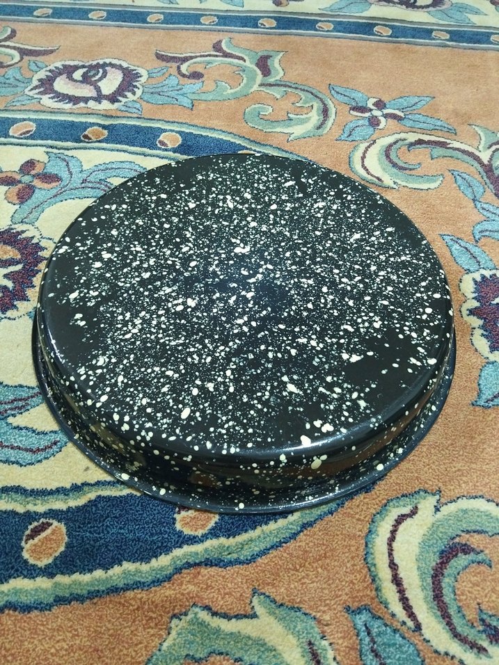 Bej Renkli Yuvarlak Tepsi - Görsel 3