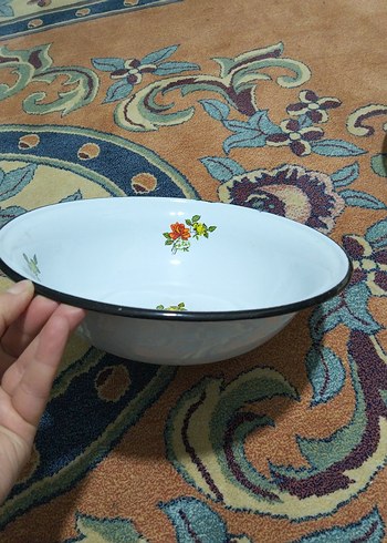 Eski emaye, hamur leğeni - Görsel 2