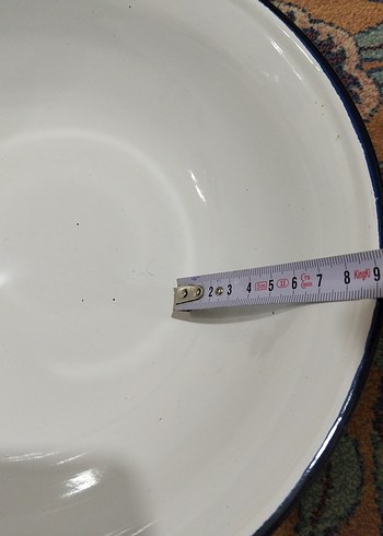 Eski emaye, hamur leğeni - Görsel 7