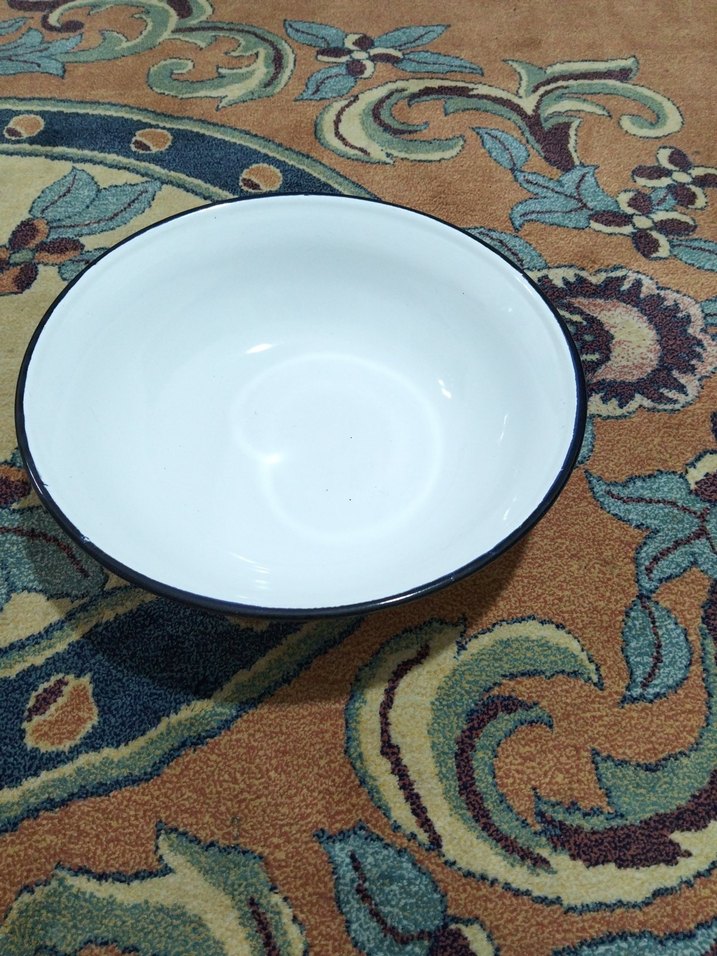 Eski emaye, hamur leğeni - Görsel 3