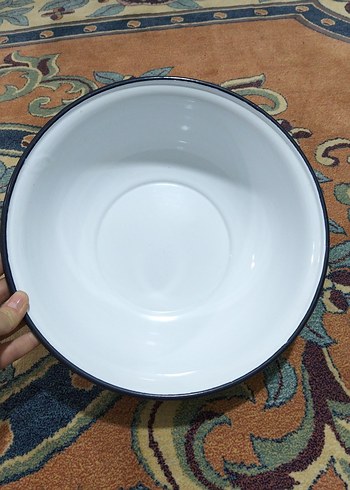 Eski emaye, hamur leğeni - Görsel 3