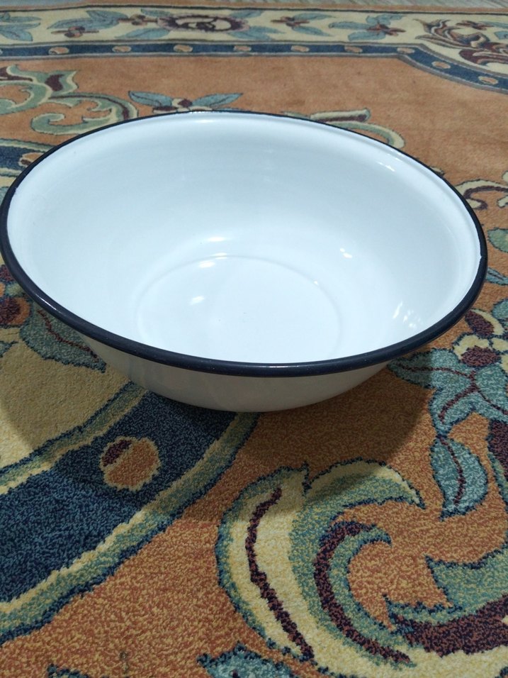 Eski emaye, hamur leğeni - Görsel 2