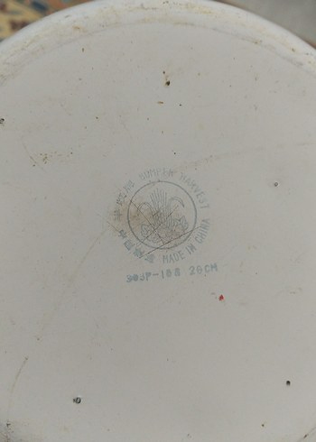 Çiçek Desenli Renkli Emaye Kase - Görsel 6