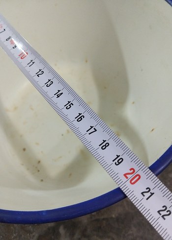 Çiçek Desenli Renkli Emaye Kase - Görsel 7