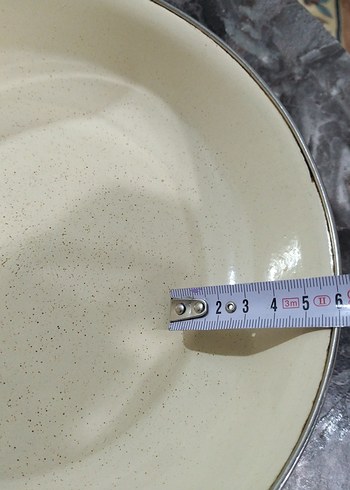 Eski, emaye tabak - Görsel 7