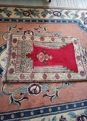  Eski, el dokuma, yün seccade