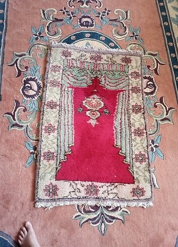 Beden çeşitli Renk Eski, el dokuma, yün seccade