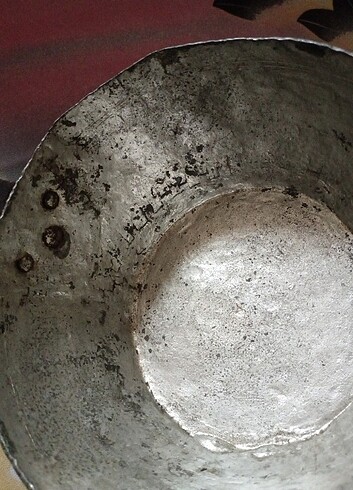 Beden Eski, dövme bakır tava