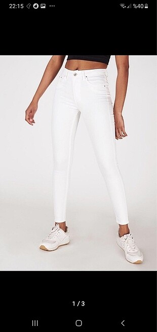 Addax Beyaz Jean
