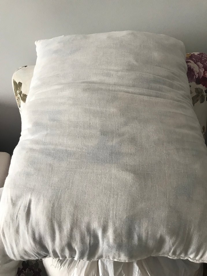 Pamuk beyaz Yumuşak Yastık - Görsel 2