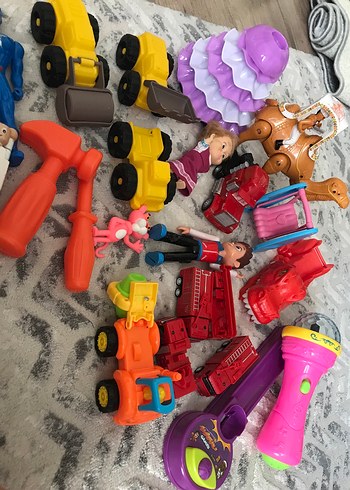 Renkli Karışık Oyuncak Seti - Görsel 2