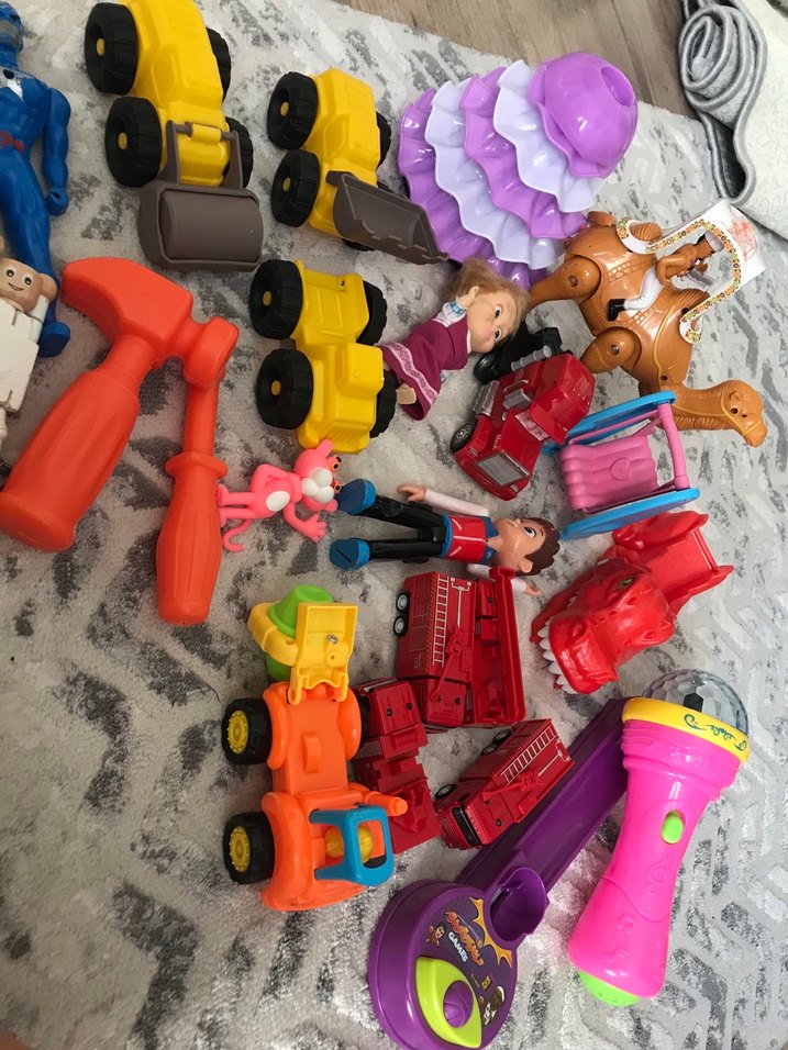 Renkli Karışık Oyuncak Seti - Görsel 2