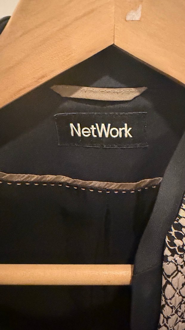 Network piton desen ceket pantolon takım - Görsel 3