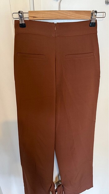 Zara Kahverengi Palazzo Pantolon