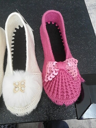 Babet örgü patik - Görsel 2