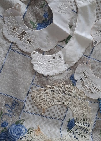 El İşçiliği Dantel Yakalar Seti - Görsel 4