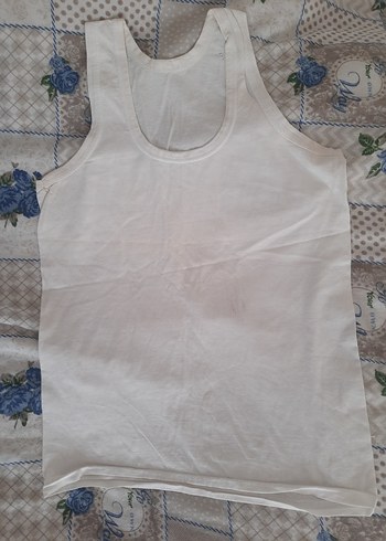 Beyaz Çocuk Atlet ve Fanila Seti - Görsel 7