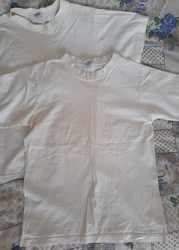 Beyaz Çocuk Atlet ve Fanila Seti - Görsel 2